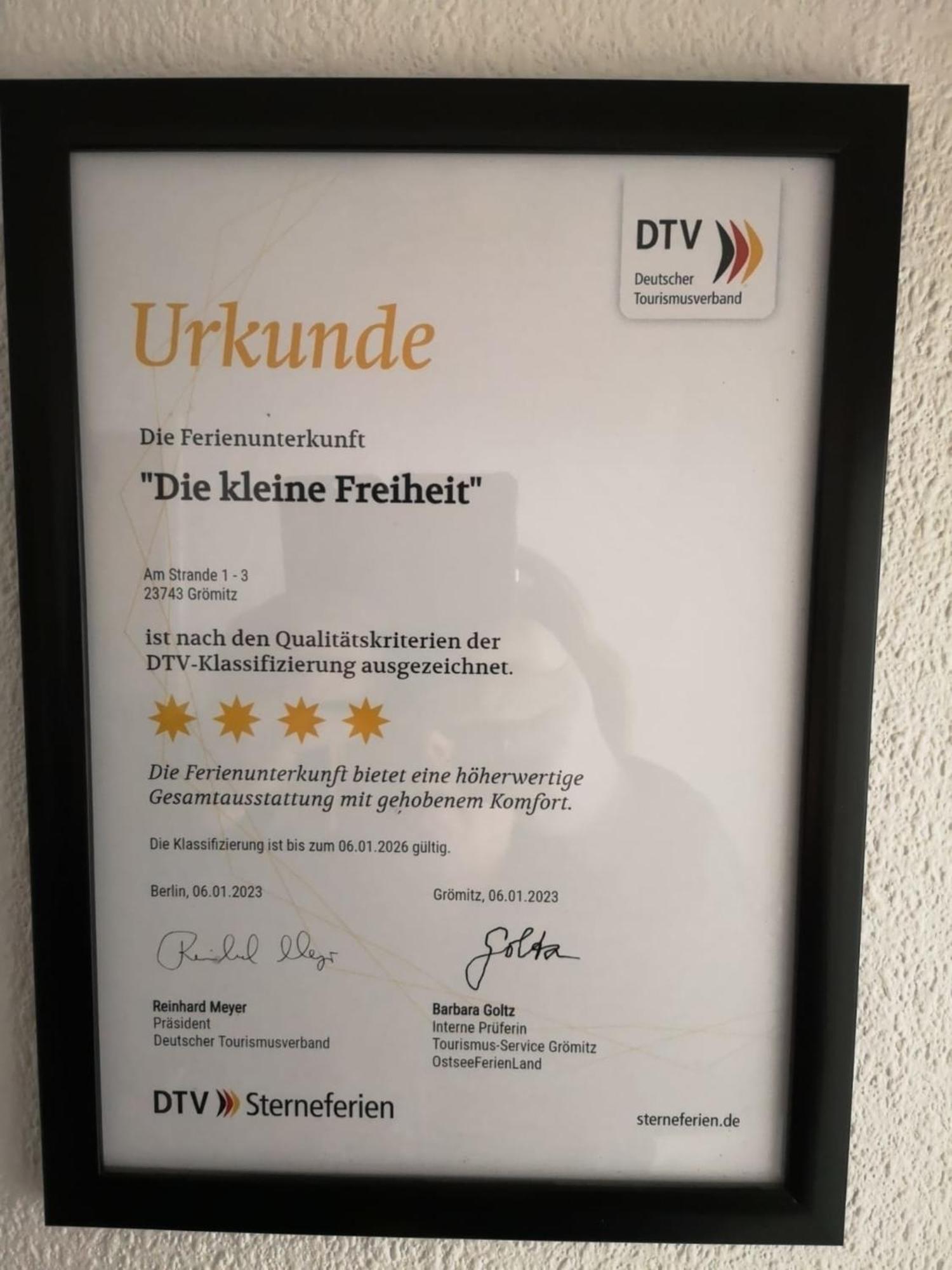 Die Kleine Freiheit Groemitz Center - Unmittelbare Strandlage Mit Allem Komfort Εξωτερικό φωτογραφία